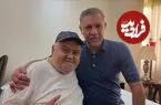 عکس| سفر زمان؛ «اکبر عبدی» در حال غذاخوردن در یک رستوران در سرعین؛ اوایل دهه 80