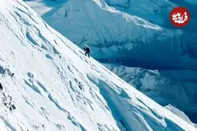 ببینید؛ فرود تاریخی با اسکی از اورست