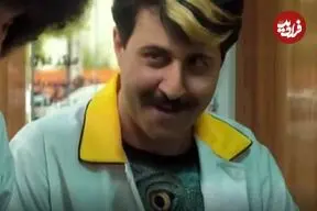 عکس| سفر در زمان؛ «رحمت امینی» در پشت صحنه سریال پایتخت 7؛ یک سال قبل