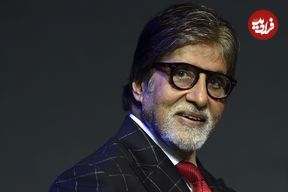 عکس| سفر در زمان؛ «آمیتا باچان» به همراه اعضای خانواده اش؛ سال 1374