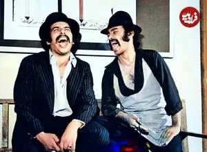 عکس| سفر در زمان؛ چهره «مرتضی عقیلی و ناصر ملک مطیعی» بعد 50 سال؛ سال 96