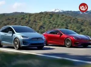 عکس| خداحافظی با دو مدل تسلا؛ ربات‌ها از راه می‌رسند