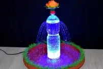 (ویدئو) نحوه ساخت آبنمای رومیزی با بطری پلاستیکی و LED بسیار آسان و سریع !