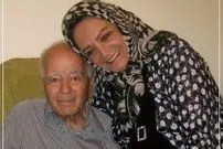 عکس| سفر زمان؛ چهرۀ «شهلا ریاحی» در 20 سالگی در کنار همسرش «اسماعیل ریاحی»