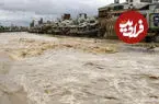 ببینید| بارش‌ باران سیل‌آسا در ژاپن