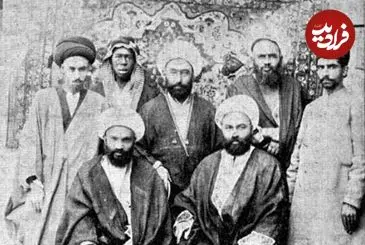 عکس| سفر در زمان؛ روحانیون در زمان مشروطه