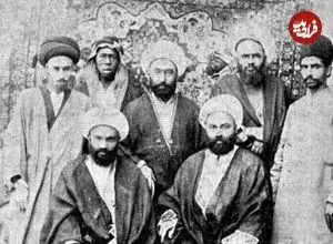 عکس| سفر در زمان؛ روحانیون در زمان مشروطه