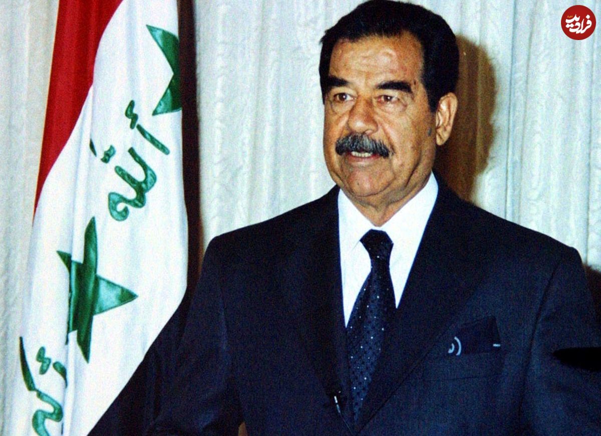 عکس| سفر در زمان؛ «صدام» در کنار نخست وزیر فرانسه در بغداد؛ سال 1353