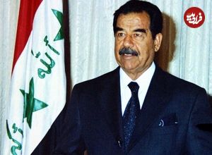 عکس| سفر در زمان؛ «صدام» در کنار نخست وزیر فرانسه در بغداد؛ سال 1353