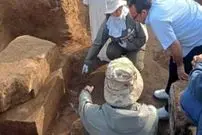 کشف ساختمان آهکی مرتبط با معبد «فرعون آپریس»