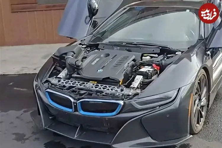 عکس| بی‌ام‌و i۸ علیه گذشته‌اش شورش کرد!؛ جراحی بی‌رحمانه روی جذاب آلمانی