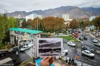 (عکس) سفر به تهران قدیم؛ «میدان تجریش»؛ بهمن سال 1356