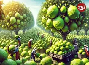 ببینید| چگونه کشاورزان در آمریکای جنوبی صدها تن لیمو ترش را برداشت می کنند؟