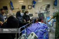 (تصاویر) لحظات تلخ اما پراحساس از مرگِ مجید و مهناز
