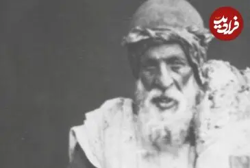 عکس| سفر زمان؛ عکس آتلیه‌ای «مردی با لحاف چهل‌تکه» در دوران ناصرالدین شاه