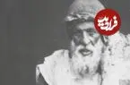 عکس| سفر زمان؛ عکس آتلیه‌ای «مردی با لحاف چهل‌تکه» در دوران ناصرالدین شاه