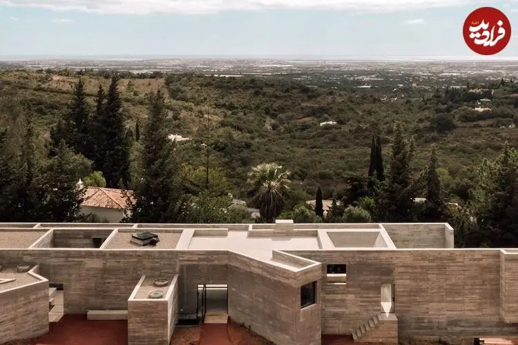 تصاویر؛ یک ویرانه باستانی؛ الگوی این معماری مدرن! 