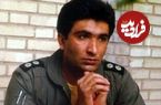 عکس| سفر در زمان؛ «عباس دوران» خلبان مشهور F-4 در کنار جنگنده اش؛ دهه 50