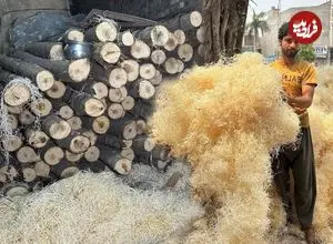 ببینید| مراحل تولید انبوه پوشال کولر آبی در کارگاهی در پاکستان