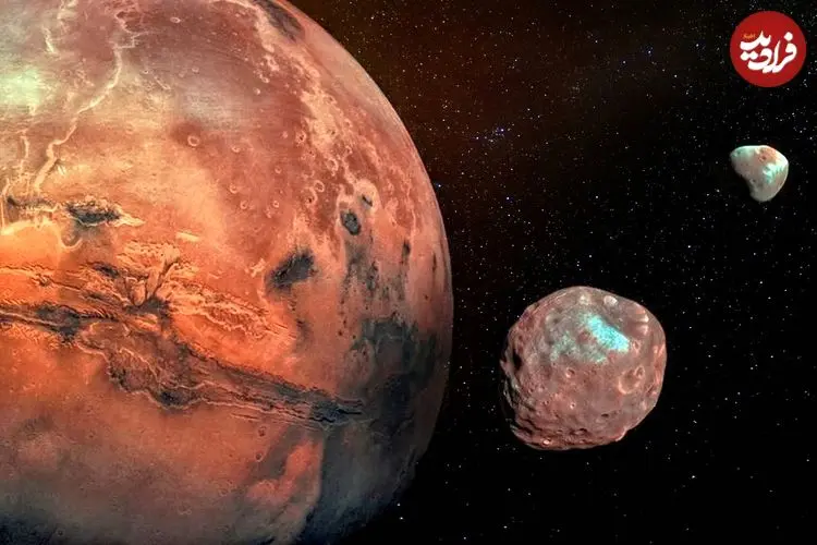 کشف آثار جزرومد در مریخ؛ آیا سیاره سرخ زمانی قمری غول‌پیکر داشته است؟