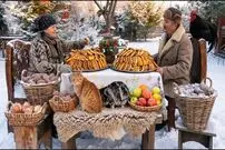 ببینید| غذای روستایی در آذربایجان؛ پخت پای سنتی با گوشت گاو و سیب زمینی
