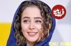 عکس| سفر زمان؛ تیپ متفاوت و عجیب «الناز حبیبی» در نمایش «خروس لاری»