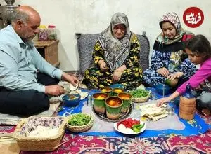 ببینید| غذای روستایی در ایران؛ پخت آبگوشت با بامیه