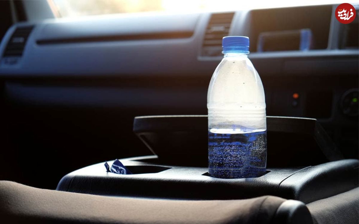 (ویدو) چطور یک بطری آب می‌تواند خودرو را به آتش بکشد؟!