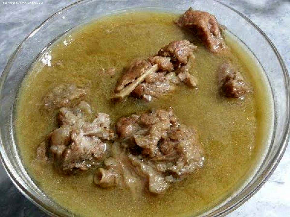 (ویدیو) طرز تهیه «آبگوشت خربزه»؛ غذای محلی سمنان