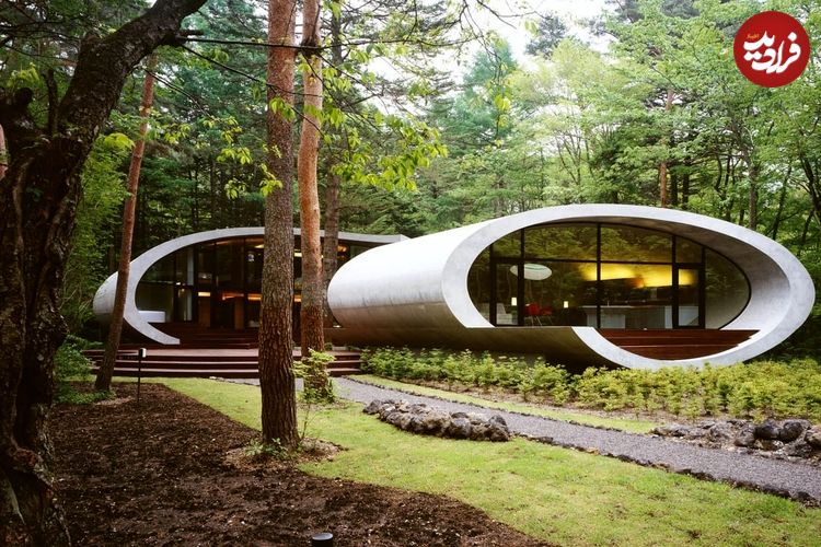 (تصاویر) «غار» مدرن و جذابی که معماران ژاپنی در جنگل ساخته‌اند