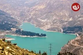 ببینید؛ تصویری غم‌انگیز از شرایط دریاچه سد لتیان