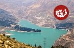 ببینید؛ تصویری غم‌انگیز از شرایط دریاچه سد لتیان