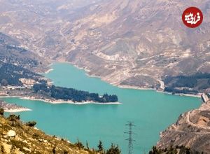 ببینید؛ تصویری غم‌انگیز از شرایط دریاچه سد لتیان