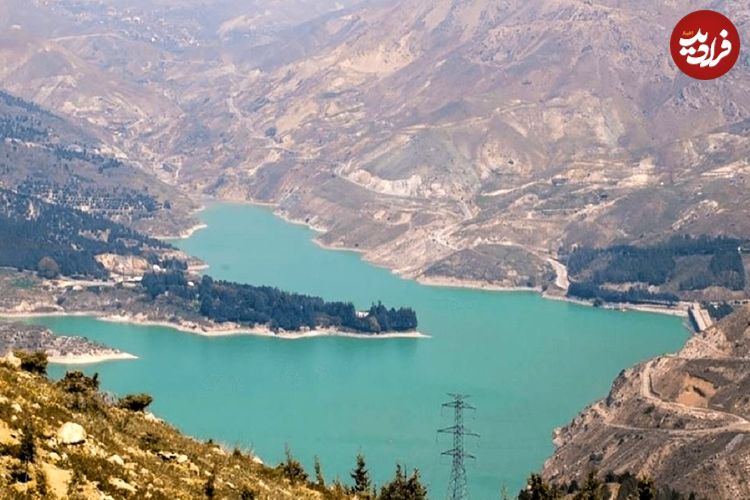 ببینید؛ تصویری غم‌انگیز از شرایط دریاچه سد لتیان