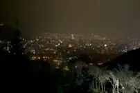 (ویدئو) چهارشنبه سوری در تهران‌ از نمای توچال 