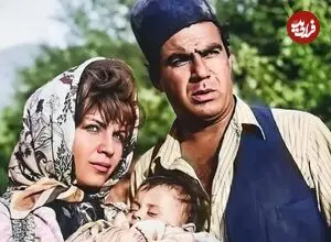 عکس| سفر زمان؛ «فرانک میرقهاری» بازیگر قبل انقلاب در کنار همسرش؛ دهه 90