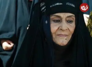عکس| سفر در زمان؛ «دومه، مادر مختار» سریال مختارنامه در پشت صحنه روزی روزگاری؛ سال 70