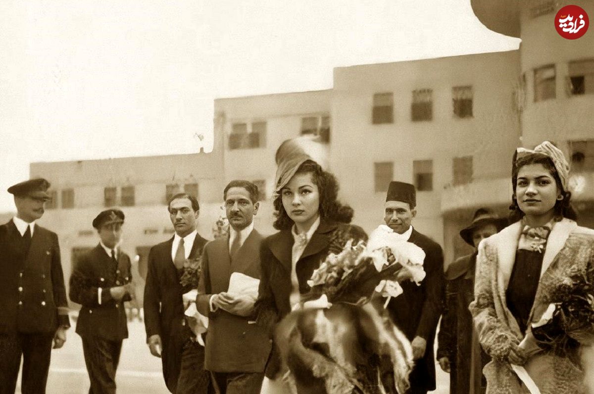 عکس؛ سفر در زمان؛ «فوزیه، اشرف و محمدرضا پهلوی» در بندر شاهپور؛ اسفند 1317
