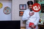 عکس| سفر در زمان؛ «بهنام بانی و رحمت» در پشت صحنه سریال پایتخت 6؛ سال 99