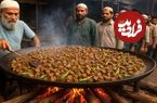 ببینید| غذای خیابانی در پاکستان؛ پخت یک غذای محبوب با جگر در پیشاور
