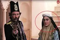 (تصاویر) تیپ و ژست قجری جدید «مریم مومن، فخرالزمان» سریال بانوی عمارت 