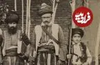 عکس| سفر زمان؛ تصویری از مردان کُرد در دوران قاجار با اسلحه و لباس‌های متفاوت
