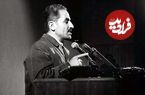 عکس؛ سفر در زمان؛ «شهید رجایی» در حرم امام رضا (ع)؛ سال 1360