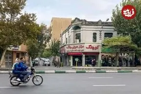 عکس| سفر به ایران قدیم؛ تصویری رنگی شده از «خیابان جمهوری» تهران؛ سال 46