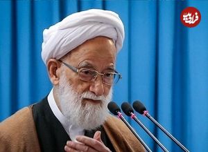 عکس؛ سفر به تاریخ؛ «آیت‌الله امامی کاشانی» در کنار «شهید مهدی باکری» در جبهه