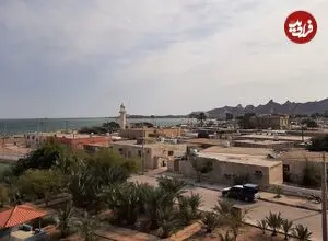 عکس| سفر زمان؛ منظرۀ «جزیره هرمز» در سال 1330