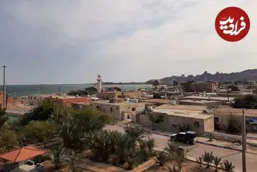 عکس| سفر زمان؛ منظرۀ «جزیره هرمز» در سال 1330