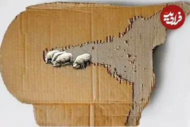 آثار خلاقانۀ هنرمند ایرانی روی بوم‌های غیرمنتظره؛ از مقوا تا اسکاچ 