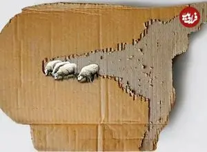 آثار خلاقانۀ هنرمند ایرانی روی بوم‌های غیرمنتظره؛ از مقوا تا اسکاچ 
