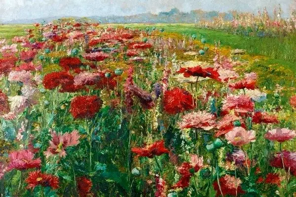 عکس| نقاشی‌هایی که عطر گُل می‌دهند